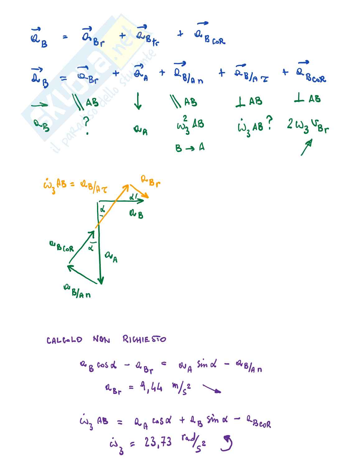 Temi d'esame Meccanica delle macchine Pag. 16