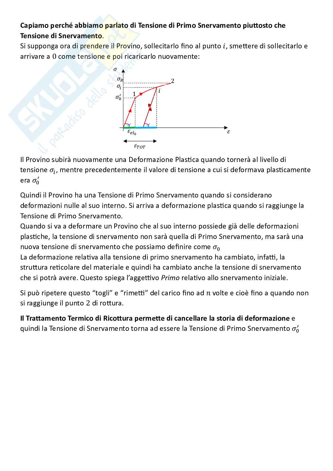Tecnologie industriali ,pt.2 - Comportamento meccanico di un materiale metallico ed esercizi Pag. 11