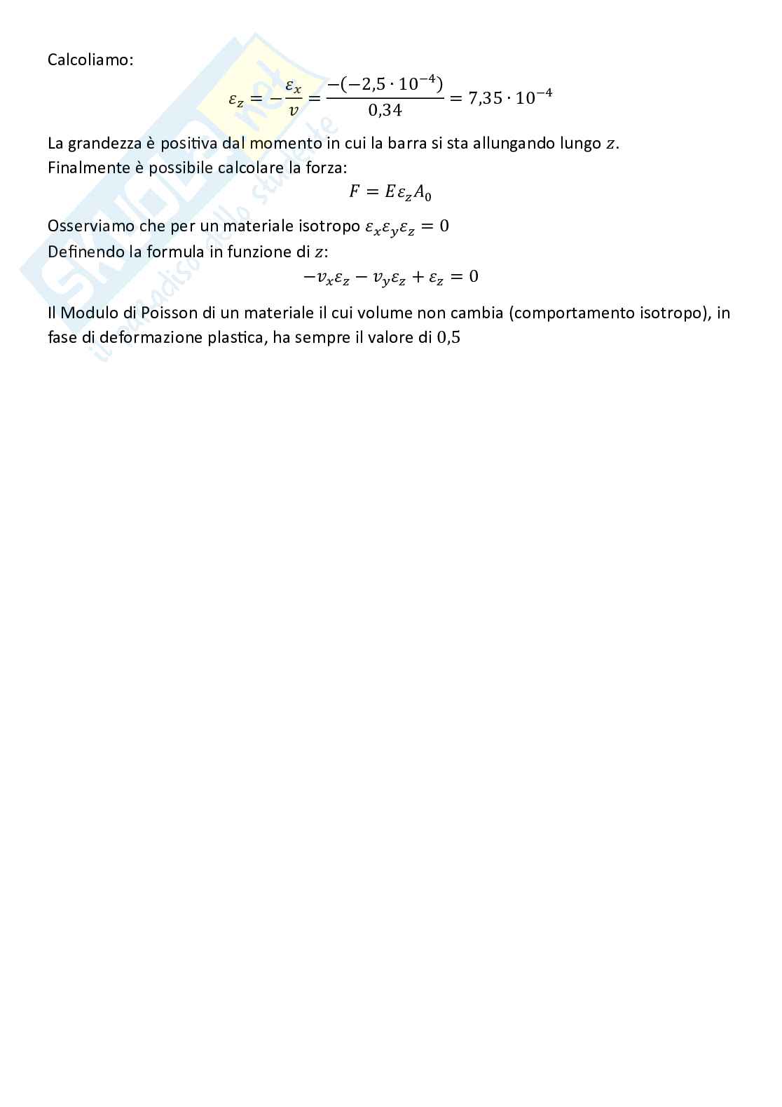 Tecnologie industriali ,pt.2 - Comportamento meccanico di un materiale metallico ed esercizi Pag. 31