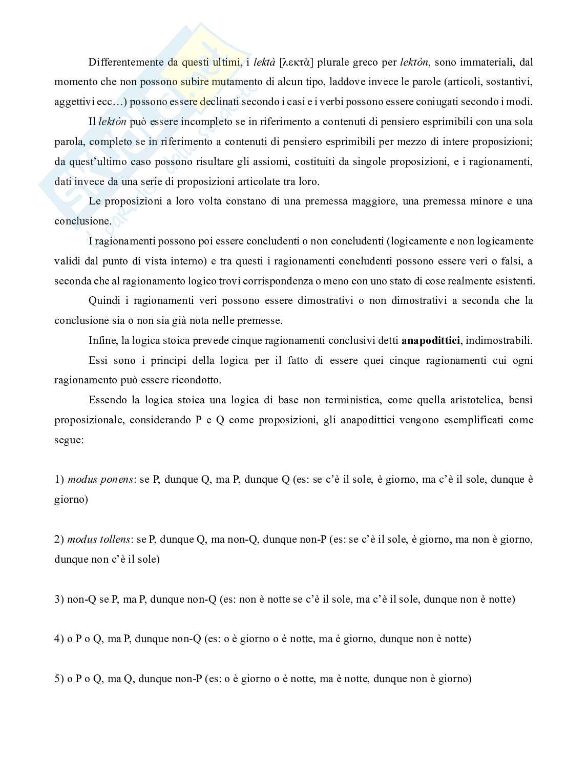 Riassunto esame Storia della Filosofia Antica, prof. Petrucci, libro consigliato Storia della filosofia antica, Cambiano Pag. 41