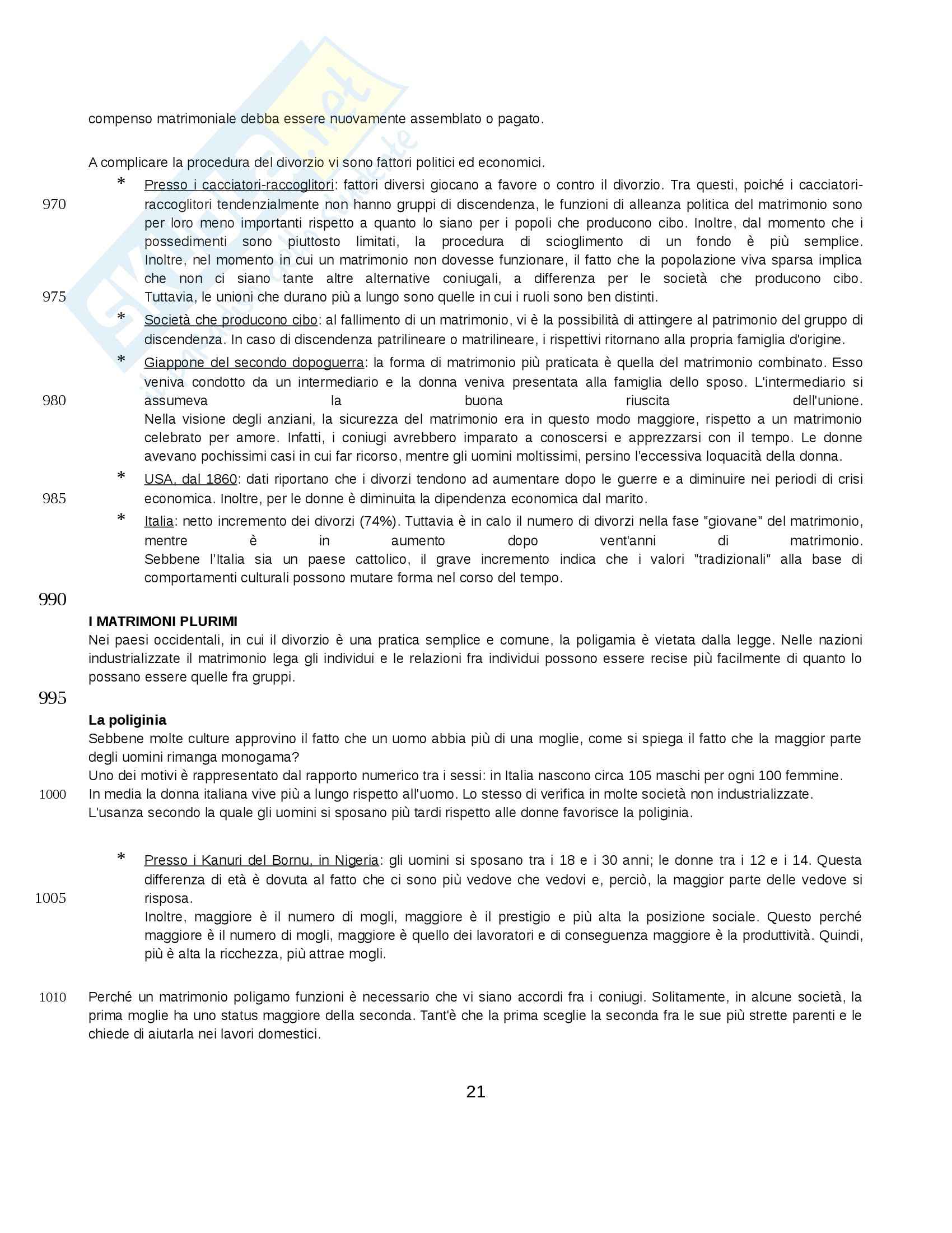 Lezioni, Antropologia Culturale Pag. 21