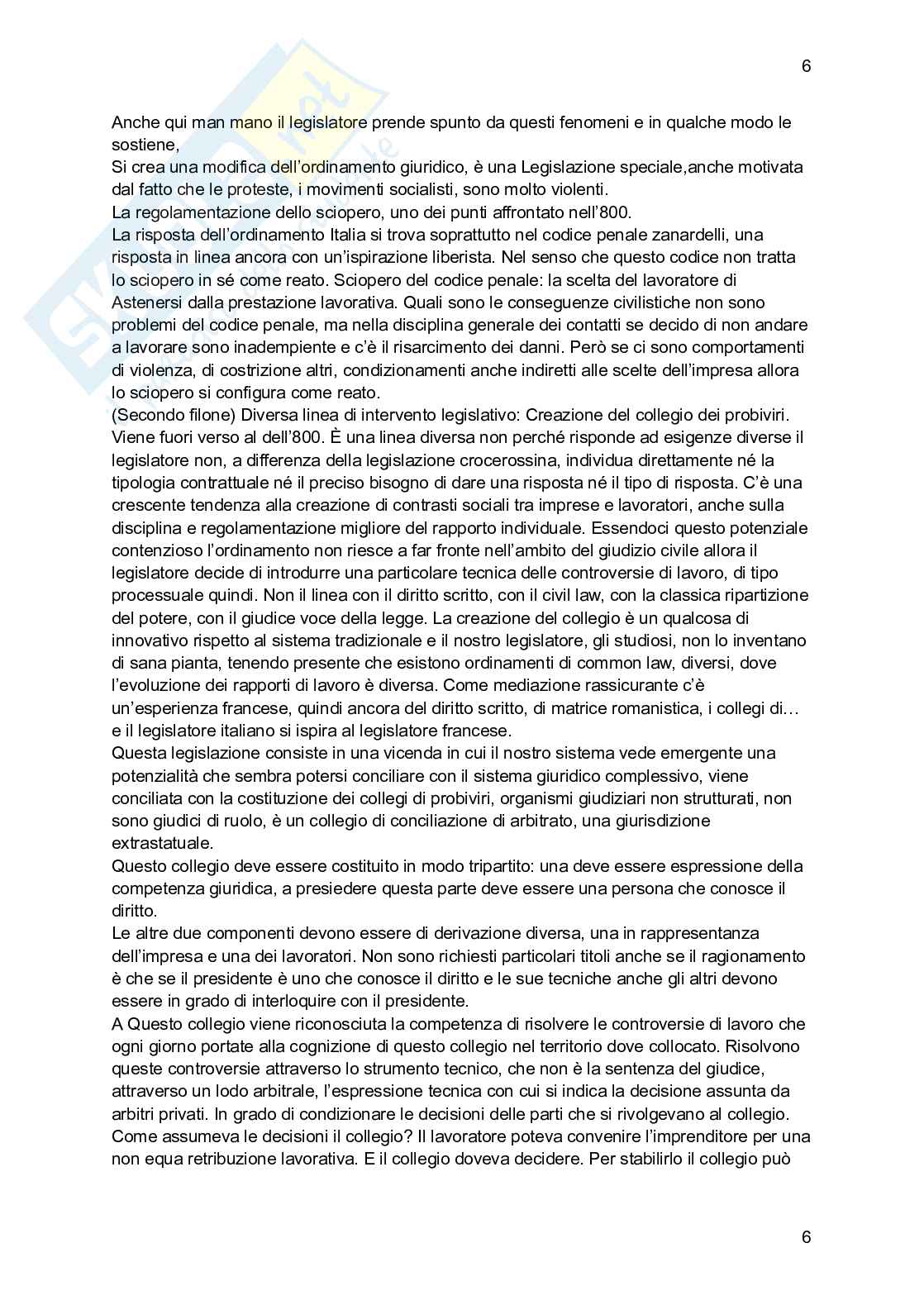 Riassunto esame Diritto del lavoro, Prof. Zoppoli Lorenzo, libro consigliato Diritto del lavoro e sindacale 2021, Zoppoli Pag. 6