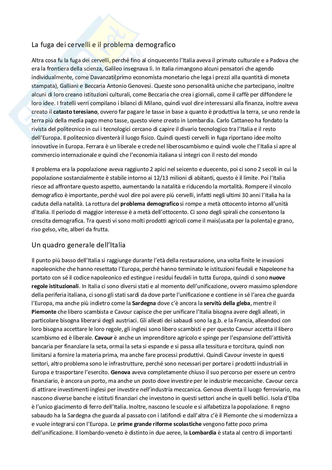Storia economica Pag. 41