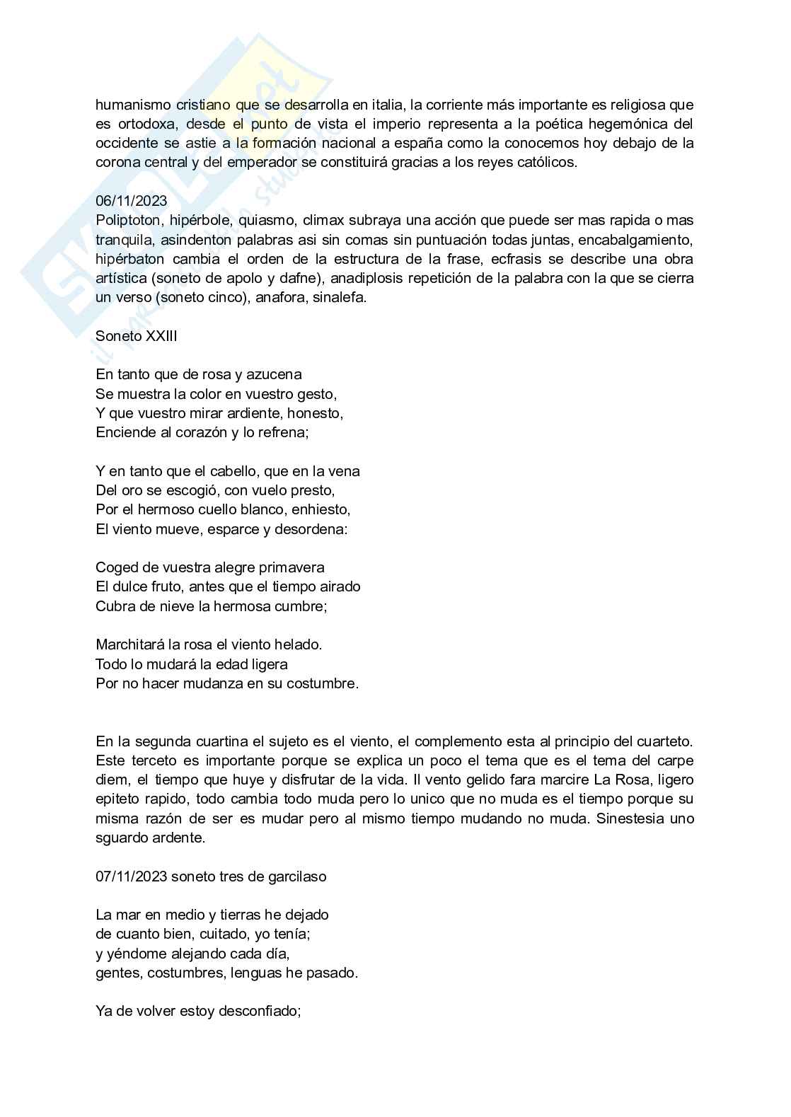 Appunti di Letteratura spagnola 2 Pag. 6