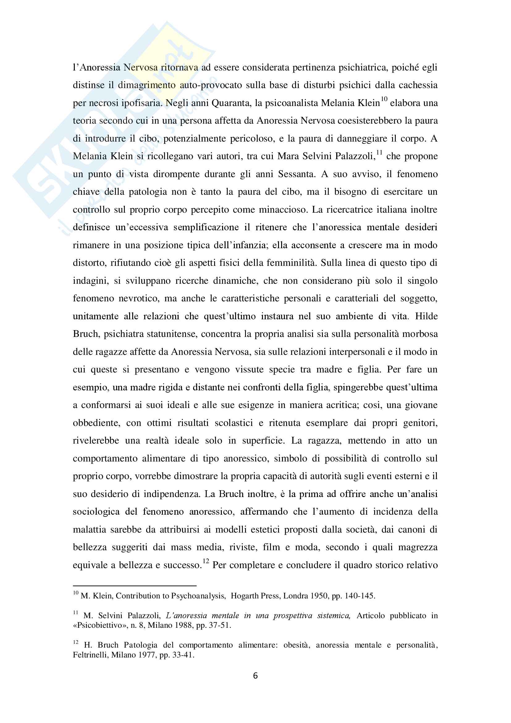 I disturbi del comportamento alimentare in età adolescenziale pdf Pag. 6